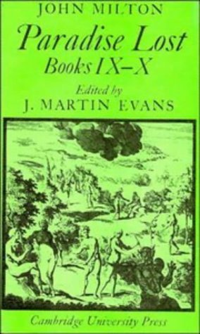 Paradise Lost, Books IX–X book cover