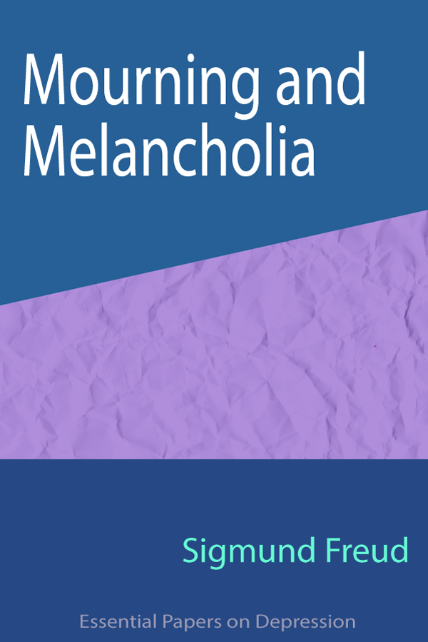 Mourning and Melancholia book cover