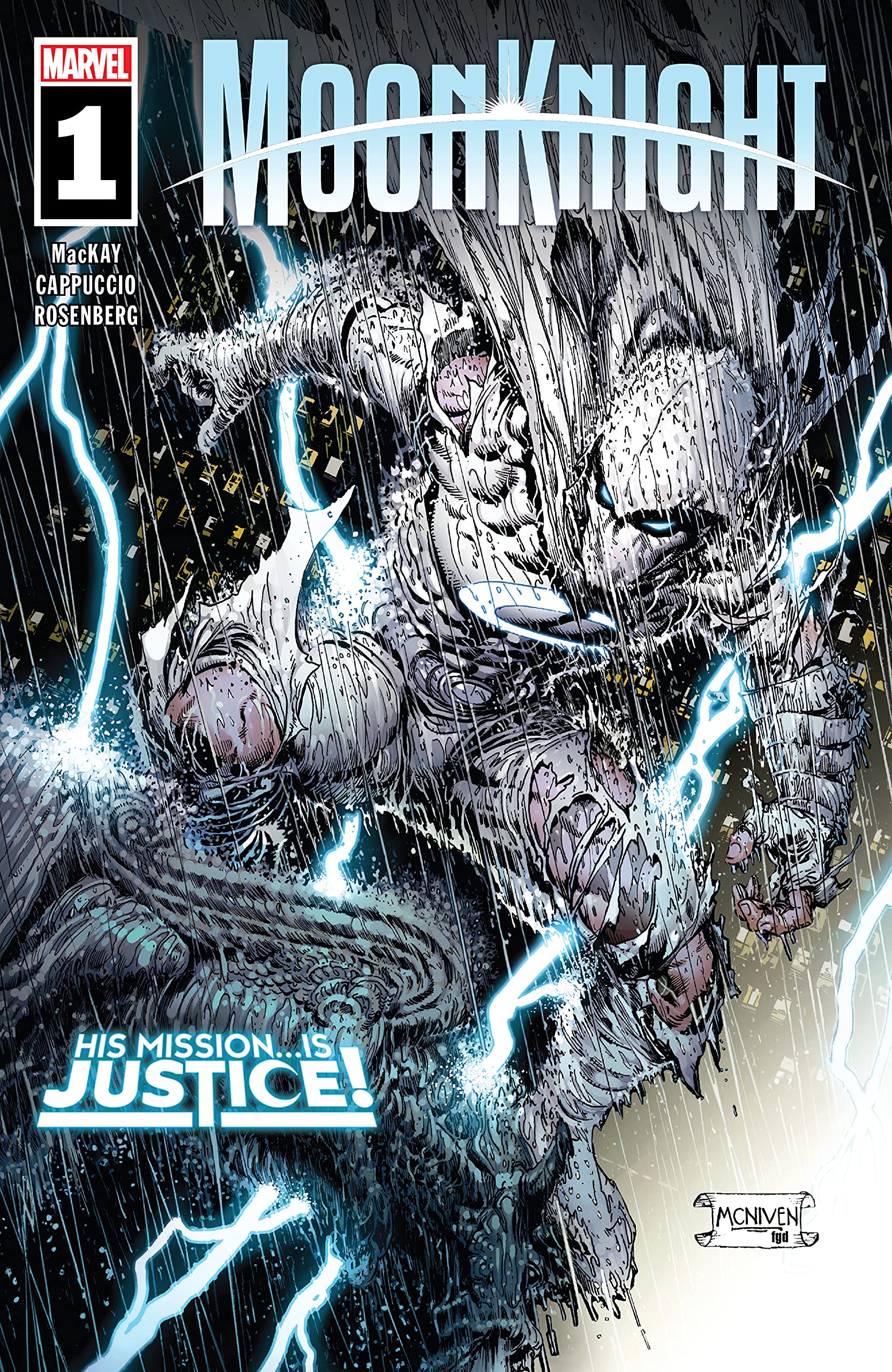 Moon Knight (2021) (Single Issues) book cover 1