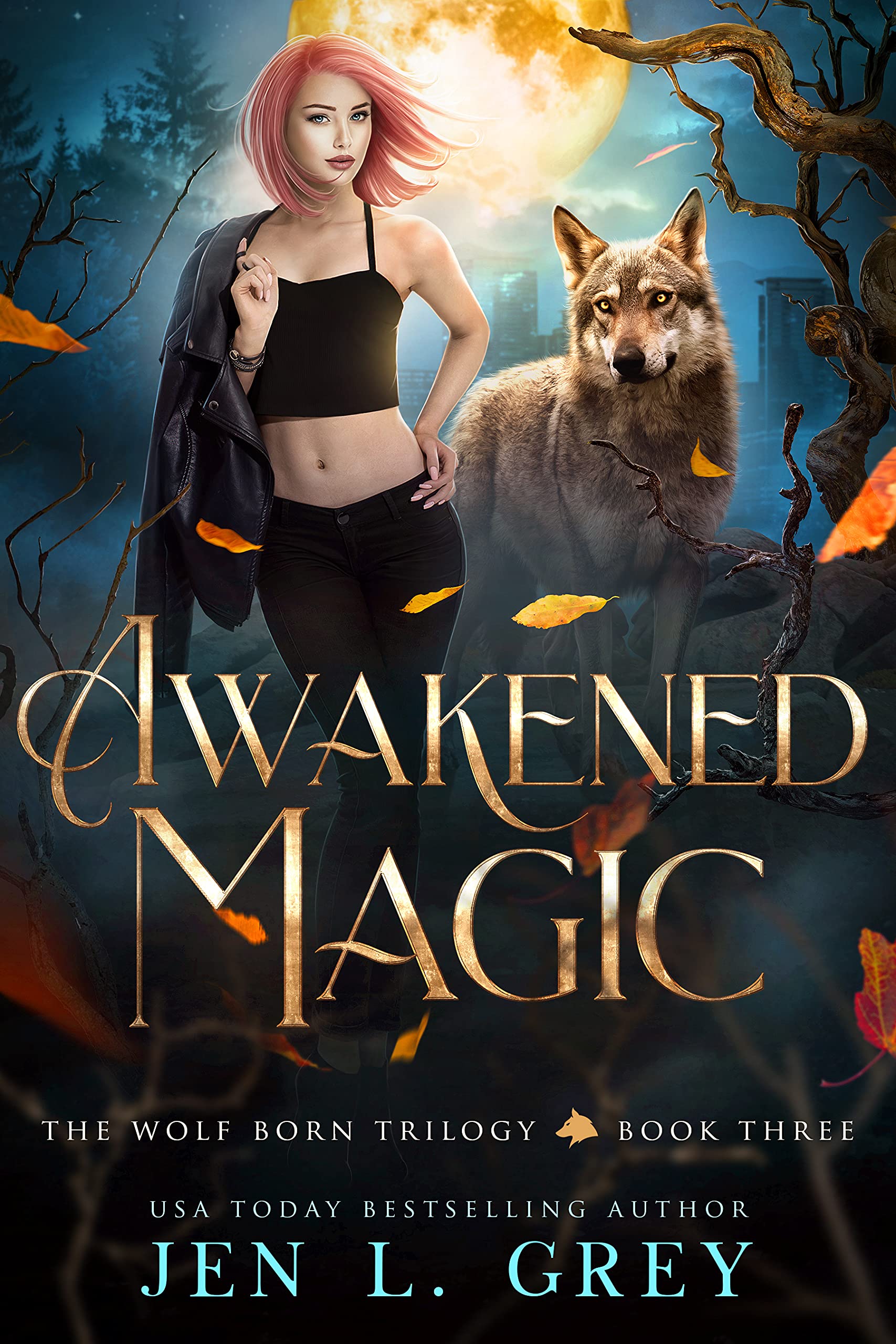 The Wolf Born Trilogy book cover 3