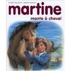 Martine monte a cheval book cover