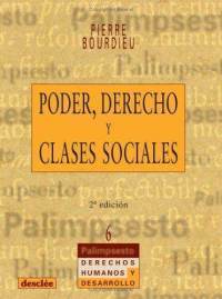 Poder, derecho y clases sociales book cover
