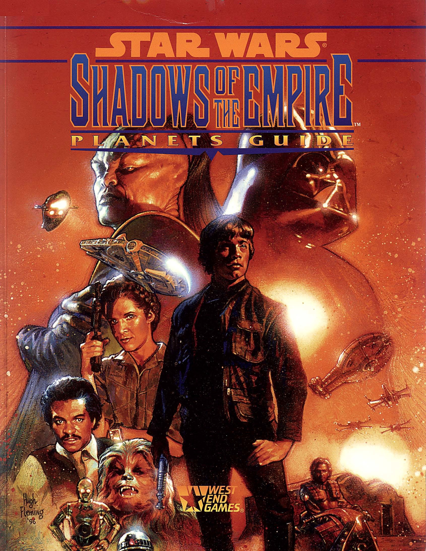 Shadows of the Empire Planets Guide book cover