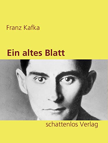Ein altes Blatt book cover