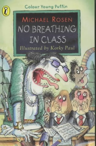 Colour Young Puffin No Breathing In Class book cover