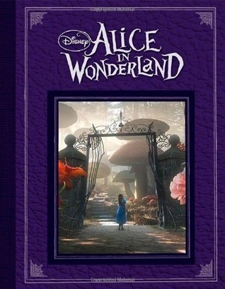 Tim Burton's Alice in Wonderland book cover 1
