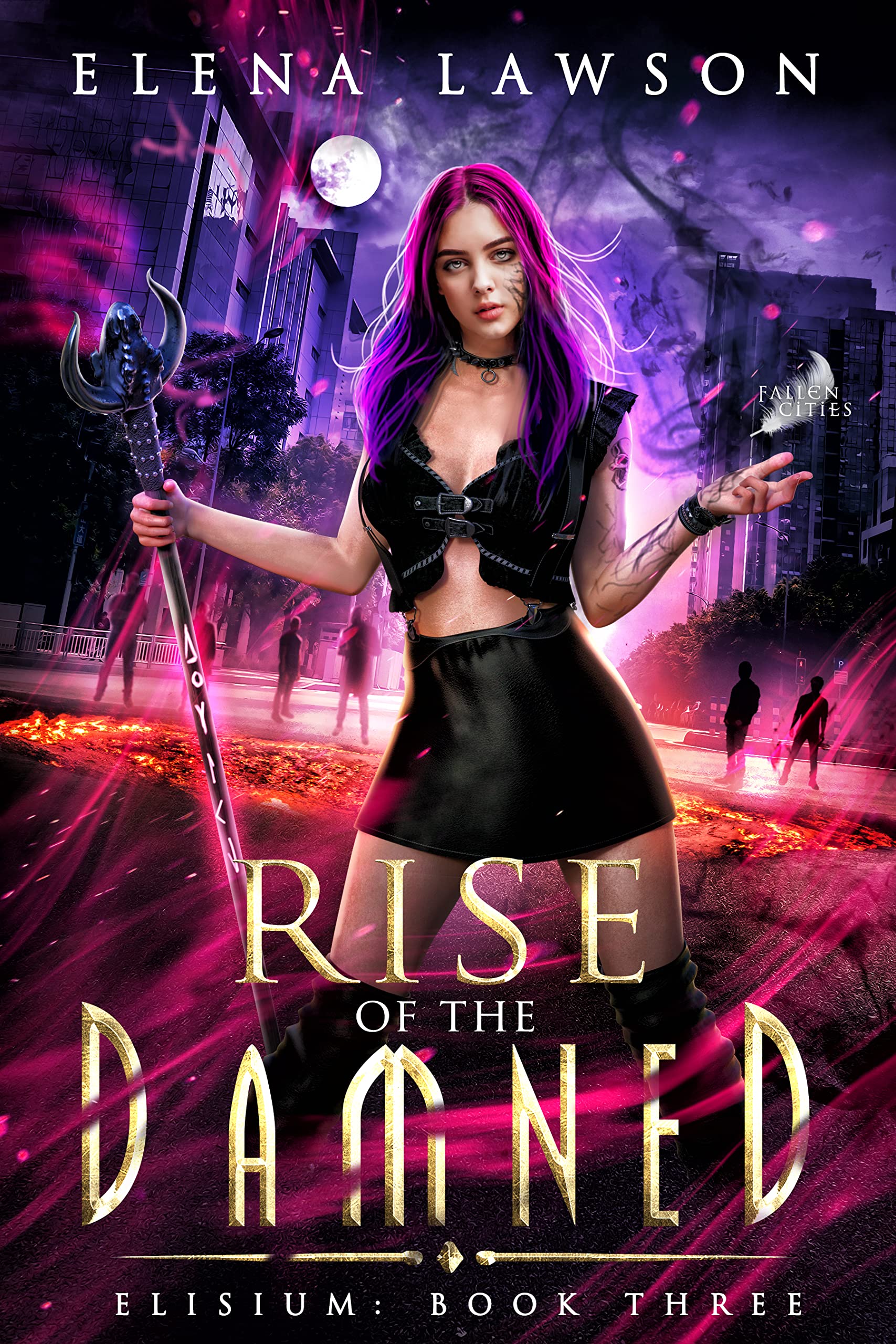 Fallen Cities: Elisium book cover 3
