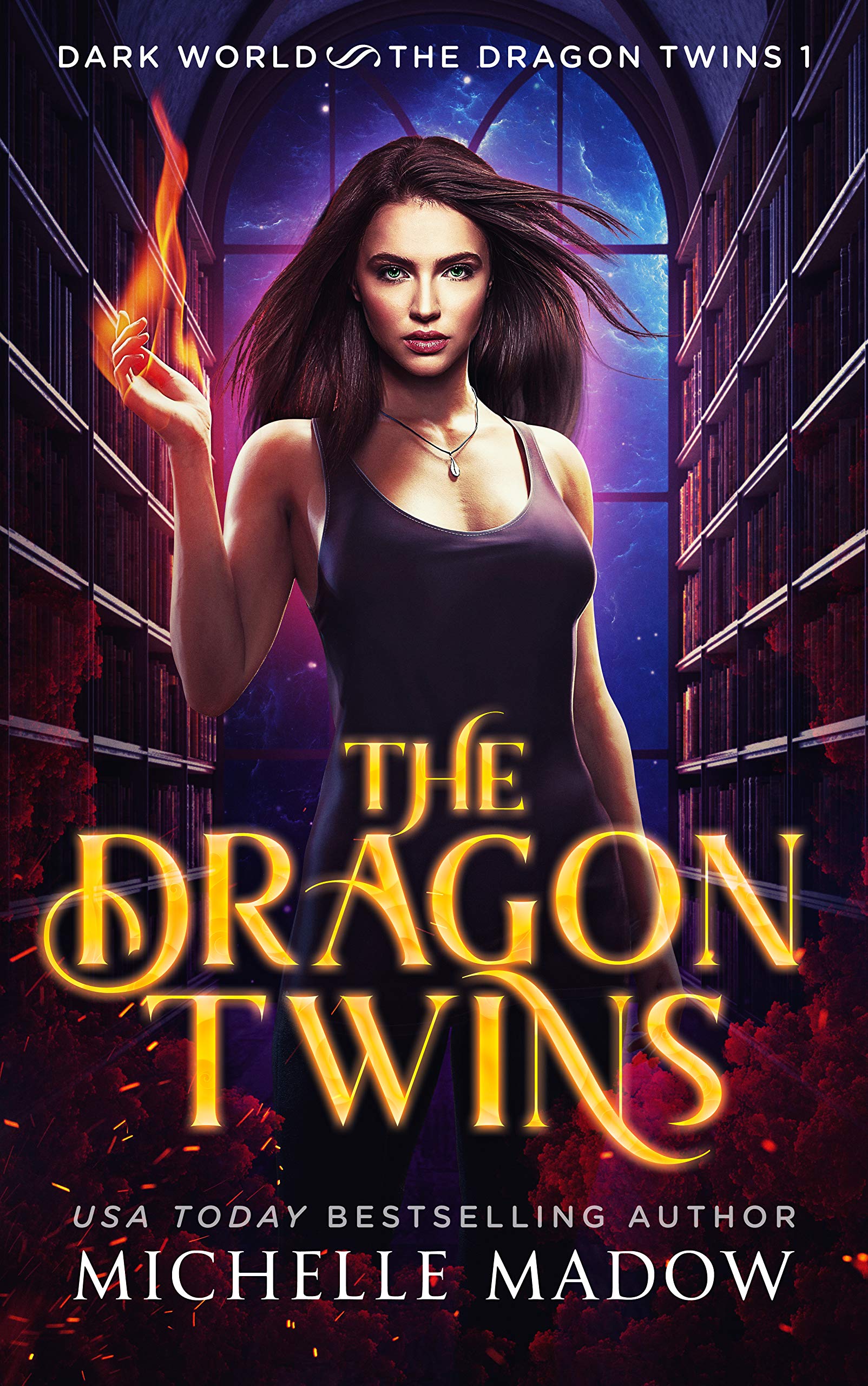 Dark World: The Dragon Twins book cover 1