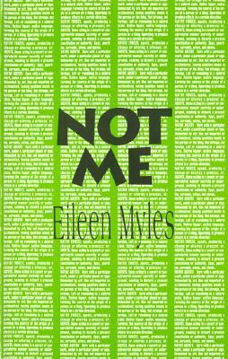 Not Me book cover