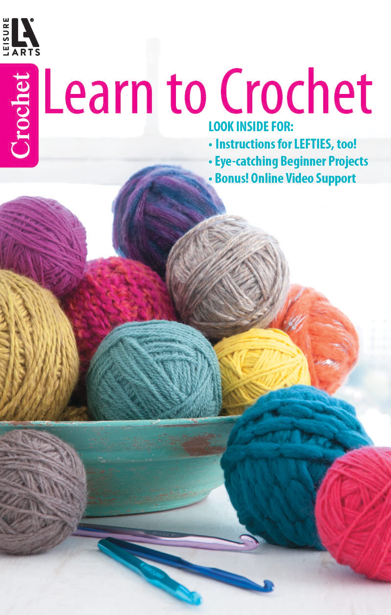 Learn to Crochet book cover