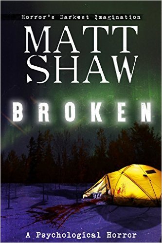Broken book cover