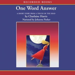 One Word Answer book cover
