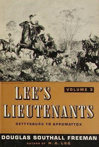 Lee's Lieutenants book cover